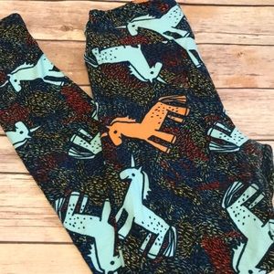 Lularoe one size leggings. Unicorns